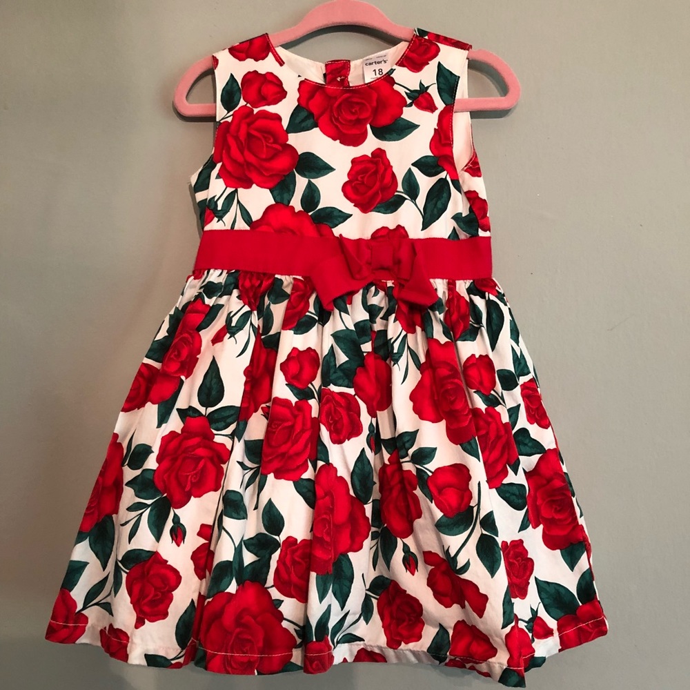 Toddler Girl Pretty’s Dress 🌹